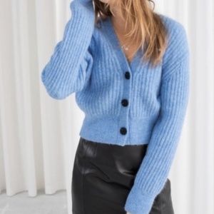 & Other Stories Wool Blend Cardigan